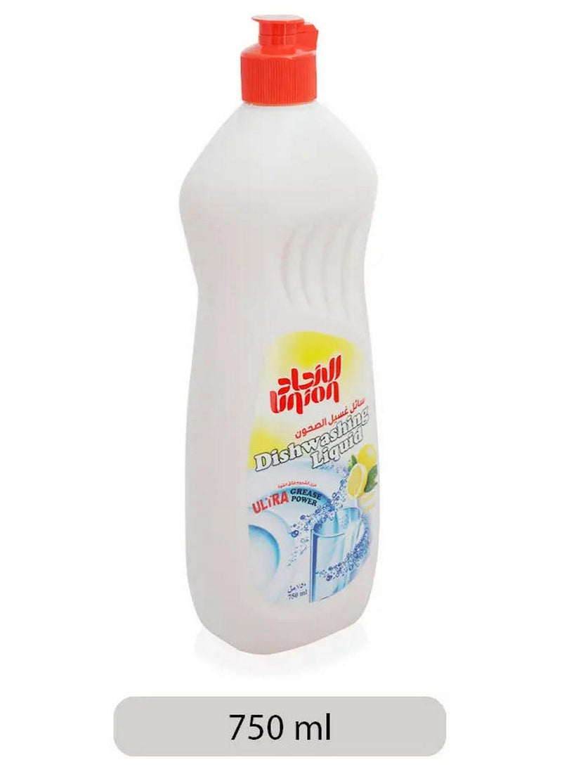يونيون سائل غسيل الأطباق بالليمون لإزالة الدهون الزائدة 750 مل - Image 3