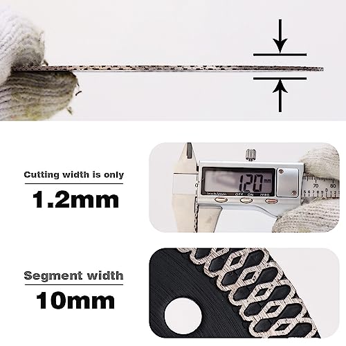 Panfreet 2Pcs/Lot 4" Tile Diamond Blade Super Thin Diamond Porcelain Blade Cutting for Porcelain Ceramic Granite Marble Tiles - Image 3