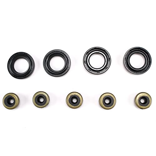 AUCERAMIC VS50606R Valve Cover Gasket Set Kit Fit 2001-2005 for Honda Civic EX HX GX DX LX 1.7L SOHC D17A1 D17A2 D17A6 D17A7 - Image 5