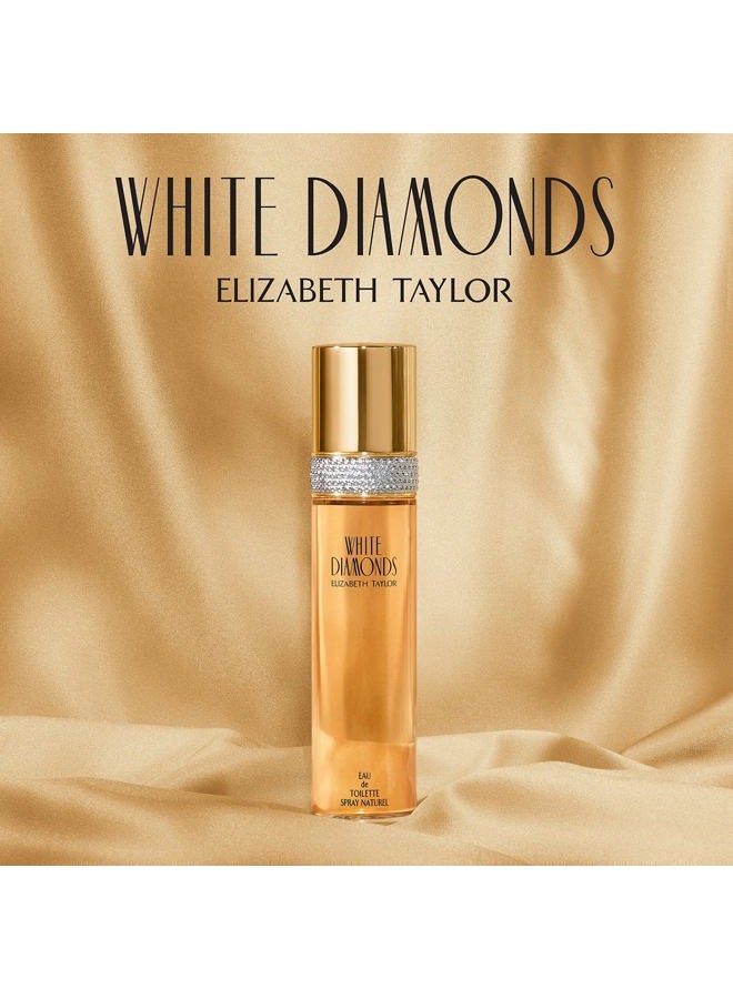 Elizabeth Taylor Body Powder for Women by Elizabeth Taylor, White Diamonds, Fragrance with Body Puff, 2.6 Oz - Image 5