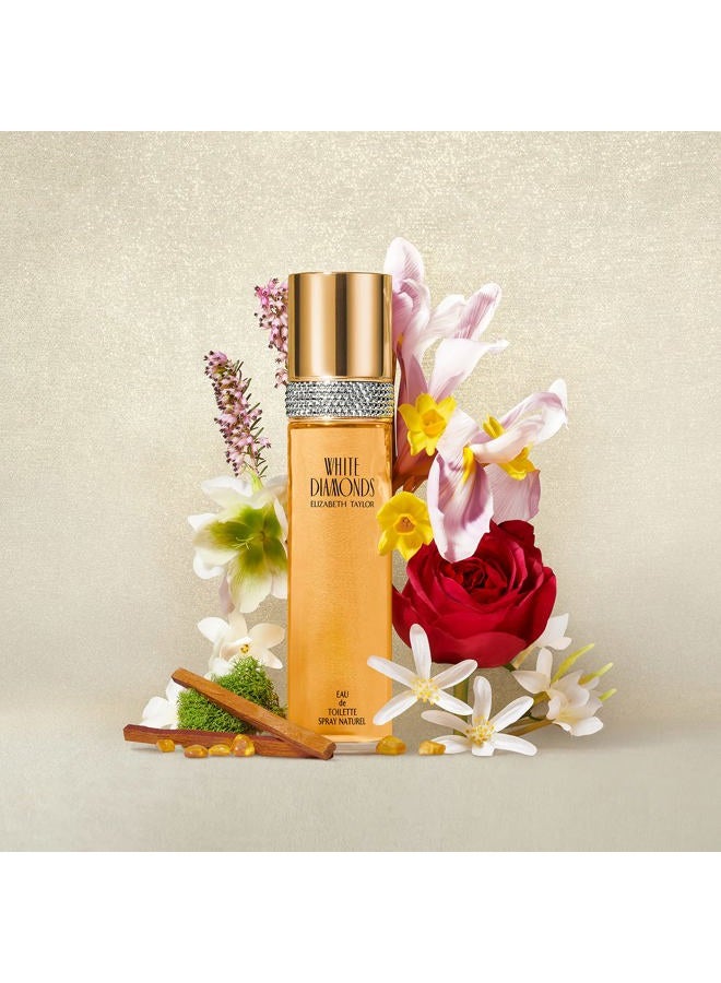 Elizabeth Taylor Body Powder for Women by Elizabeth Taylor, White Diamonds, Fragrance with Body Puff, 2.6 Oz - Image 4