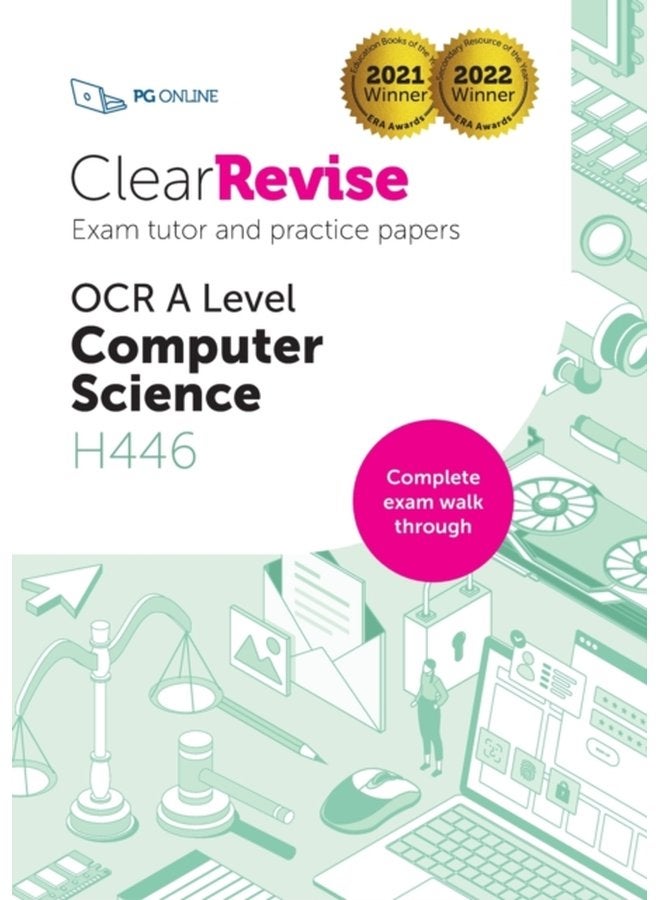 ClearRevise OCR A Level Computer Science H446 Exam Tutor and Practice Papers - Paperback