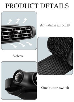 Black Car Seat Cooling Fan, Light Weight Portable USB Car Seat Cooling Fan, Universal Car Truck SUV 3 Adjustable Speeds, Low Noise Quiet - pzsku/ZB7704D313828912AB7C1Z/45/_/1710408295/9cb6d4b4-072a-4a88-9633-604190f78168