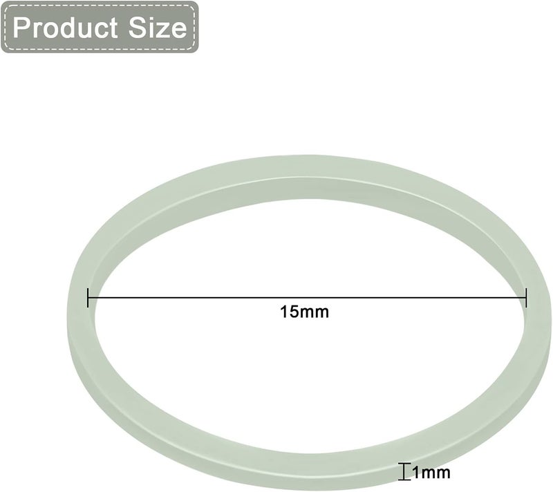 أربطة شعر مطاطية بيضاء صغيرة عدد 1000 للنساء والفتيات والأطفال | أربطة شعر مرنة ناعمة للتضفير، ذيل الحصان، التسريحات، تسريحات الزفاف والتصفيف اليومي | أربطة شعر شفافة/بيضاء بدون ضرر للشعر الناعم، الكثيف، المجعد والطويل - Image 3