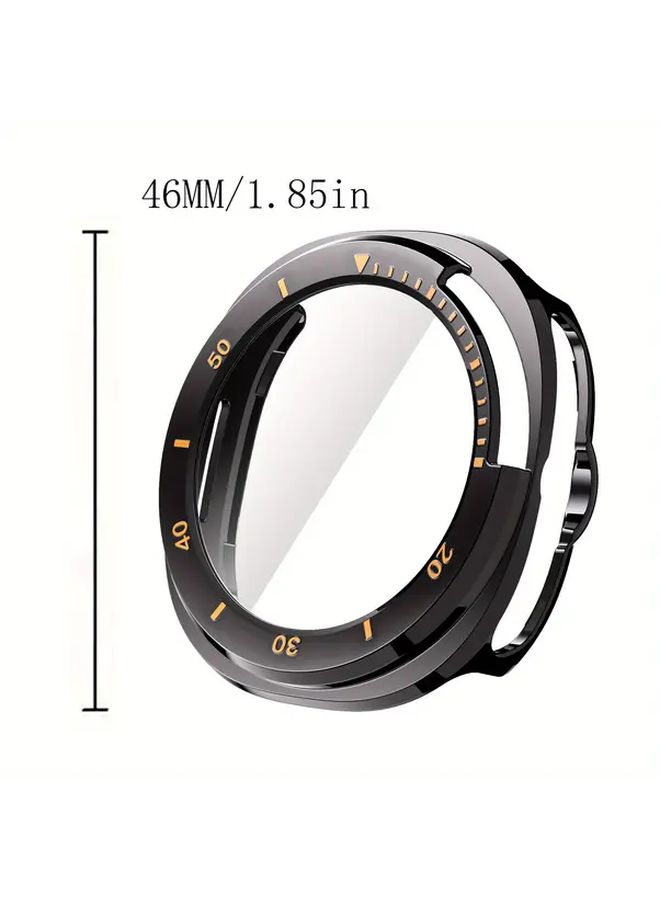 Galaxy Watch 8 Classic 46mm Protective Case Bumper Shell Original Blue White Cover - Image 2