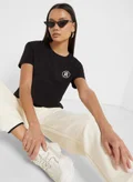 TOMMY HILFIGER Crew Neck Logo Printed T-Shirt