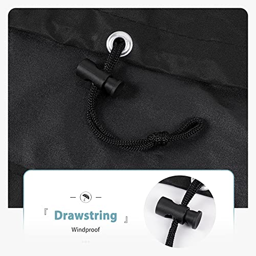 SHINESTAR 24 Inch Grill Cover for Cuisinart CGG-306 Chef's Style, Royal Gourmet 24" Griddle, Ninja OG751, Pit Boss 75275 & PB336GS and Most 2-Burner Portable Grills - Image 3
