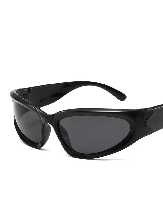 Fashion Sports Sunglasses UV Protective Goggles Men And Women Hip-hop Punk Sunglasses - Image 2