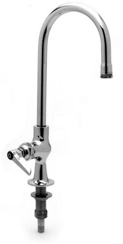 T&S Brass B-0305 Deck Mount Single Pantry Faucet with Rigid Gooseneck and Stream Regulator - Image 3