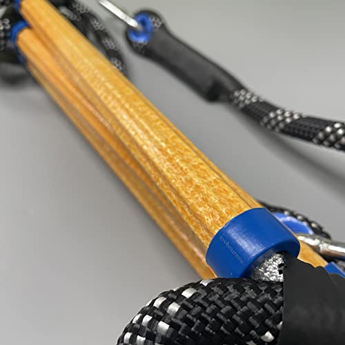 MVBouresu Boat Rope Ladder, Heavy Duty Climbing Rope 450Lbs Strength, 14mm Reinforced Polyester Line, Rigid Resin Step Design, Outdoor Ladder for Inflatable Boat, Kayak, Motorboat, Canoeing (4 Step) - Image 5