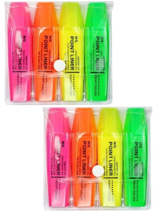 M&G 8-Piece Point Liner Markers 