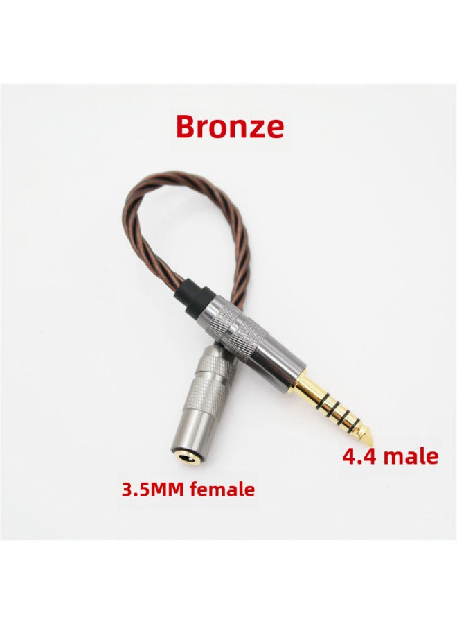 نيوترل محول التوازن الصوتي من زونغشان زين من 3.5 أنثى إلى 4.4 ذكر، كابل صوتي من النحاس الخالي من الأكسجين - Image 1