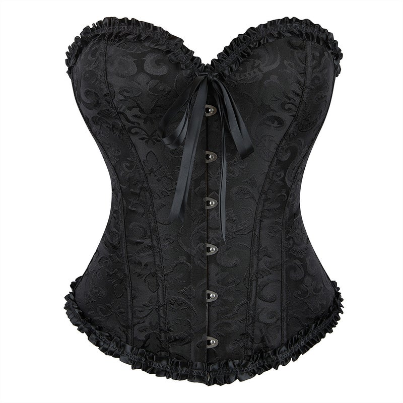 Hot-selling corset can be worn outside Internet-famous popular chest-supporting abdominal palace corset back lace-up body-shaping garment - Image 1