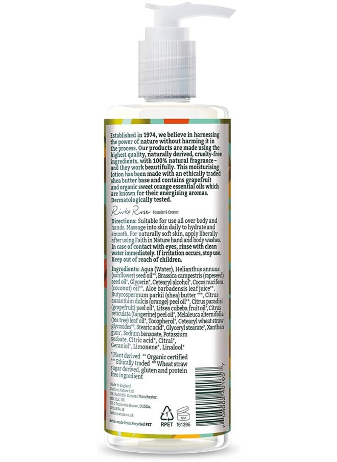 Faith in Nature Faith In Nature Grapefruit & Orange Hand & Body Lotion, Energising  - Image 3