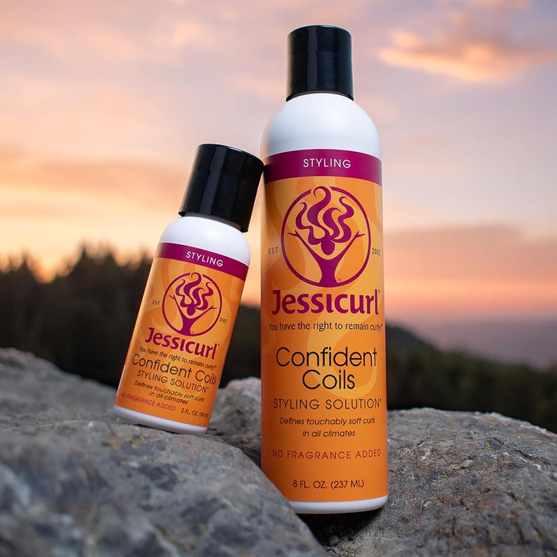 Jessicurl Confident Coils Styling Solution - Island Fantasy Scent, 8 Fl Oz - Image 2