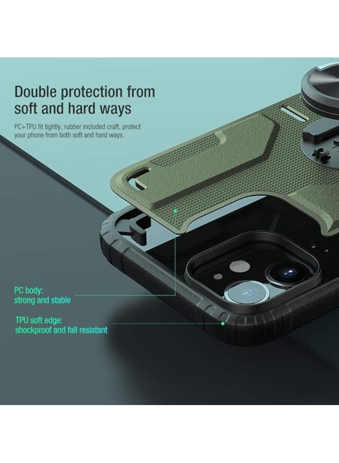 Nillkin iPhone12Mini- Nillkin Medley Case -Deep Green - Image 2