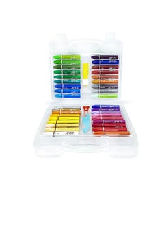 TITI Oil Pastels, 36 Colors, 75mm Hexagonal, in PP Case, Set of 36 - pzsku/ZB7717A82FA191676E4F8Z/45/_/1659344515/72fb4902-6b05-42fa-8ee5-6350f3e9ac01