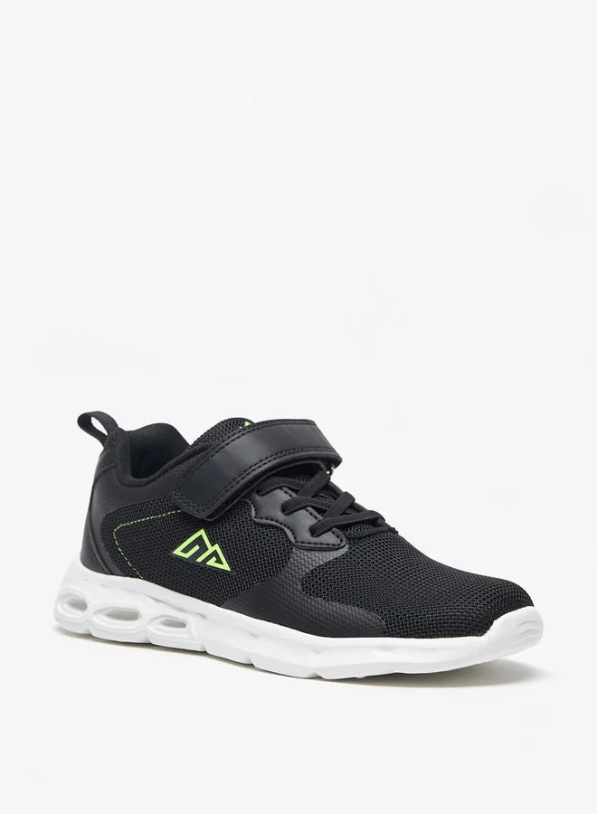 Oaklan by Shoexpress Boy's Textured Sports Shoes With Hook And Loop Closure
