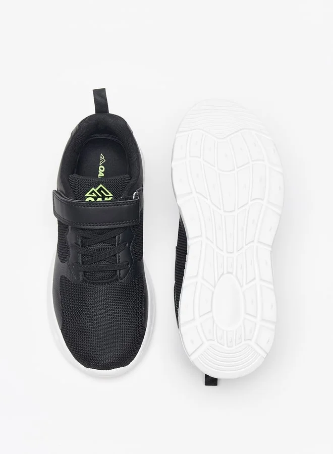 Oaklan by Shoexpress Boy's Textured Sports Shoes With Hook And Loop Closure