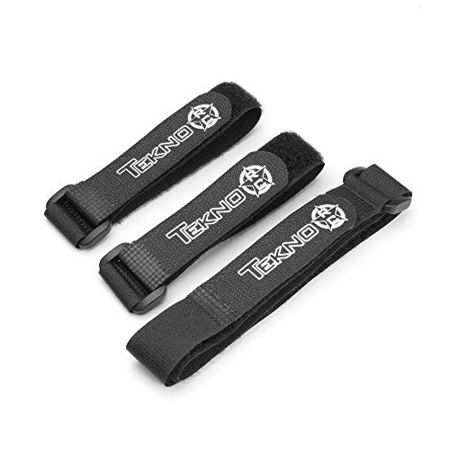 Tekno RC LLC Battery Straps 2 Short 1 Long TKR40007K Elec CarTruck Replacement Parts - Image 1