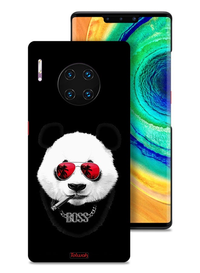 Tolwak Huawei Mate 30 Pro 4G Protective Case Cover Boss Panda - Image 1