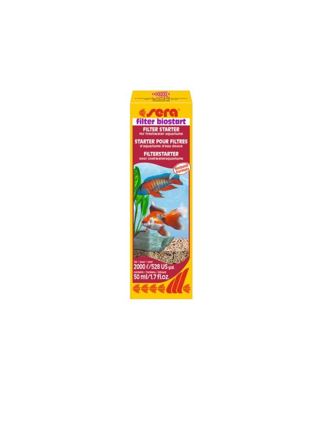 Sera Filter Biostart Aquarium Bacteria Filter Starter 50Ml