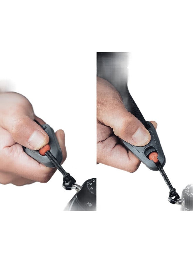 Pgytech Camera Strap, Quick-Release Buckle, Dandelion Camera Shoulder Strap, Compatible With Sony, Canon, Fuji, Nikon Camera Accessories (Rock Gray) - Image 3