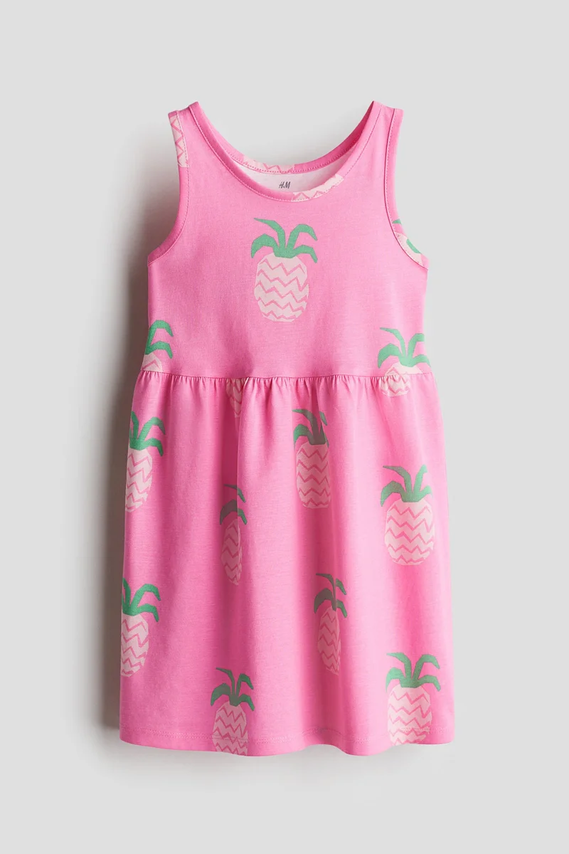 H&M Patterned cotton dress