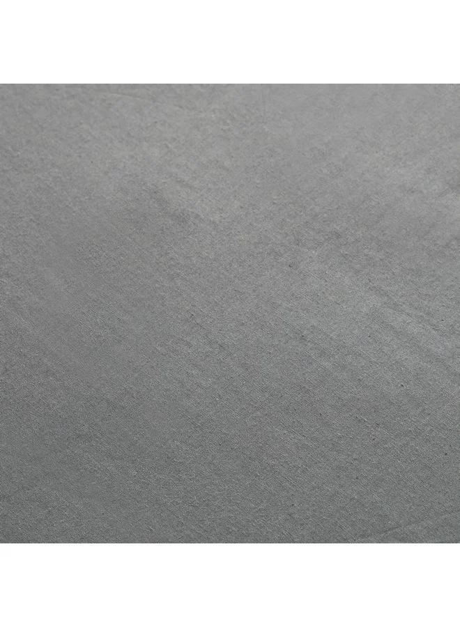 هوم بوكس شرشف سرير قطني أساسي مقاس كوين 200 × 36 × 160 سم