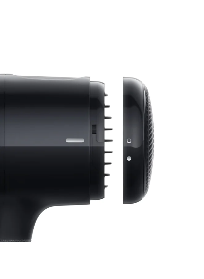 BRAUN Hair Dryer Hd2.2 Light Weight, Fast Performance And Shine, 2200 Watts, 3 Heat Mode Plus Cool Shot Brhd225Sde - Ion Black.