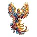 Purdicra Wooden Puzzles for Adults Flameborn Wooden Jigsaw Puzzle Unique Animal Shaped Wood Puzzles Adult Christmas Birthday Gifts for FriendsFamily Home Decor 134 89in 170pcs - Image 2