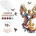 Purdicra Wooden Puzzles for Adults Flameborn Wooden Jigsaw Puzzle Unique Animal Shaped Wood Puzzles Adult Christmas Birthday Gifts for FriendsFamily Home Decor 134 89in 170pcs - Image 4