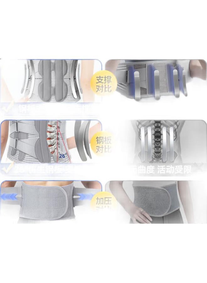 XTEP Lumbar Support Belt For Lumbar Disc Herniation, Lumbar Muscle Strain, Sports Fitness, Sedentary Support, Waist Support, Warm Waist Belt For Men And Women - Image 2