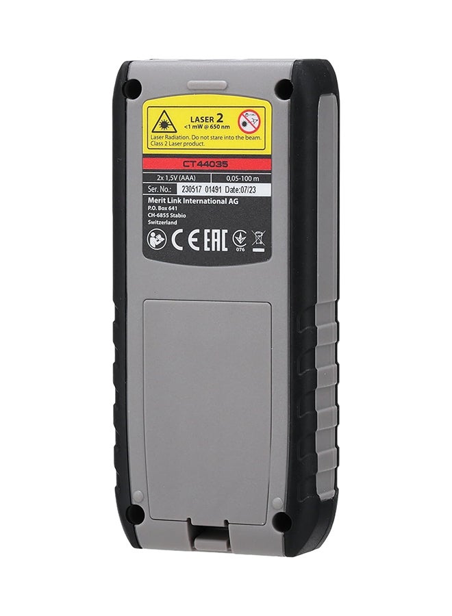 Crown Laser Distance Meter 100 M Gray/Black - Image 4