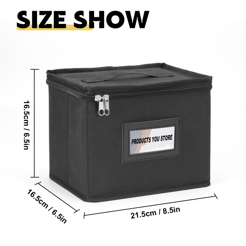 Yoseng Die Cut Organizer Box - Card Storage for Greeting, Birthday, Sports & Trading Cards, Photos - Image 2