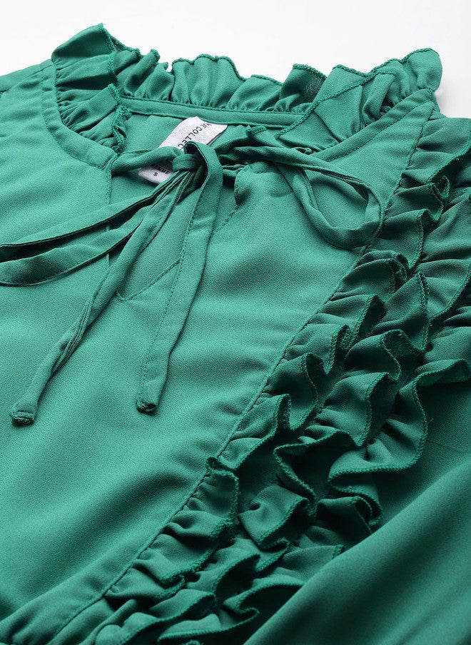 Rue Collection Fit & Flare Midi Dress for Women - Image 2