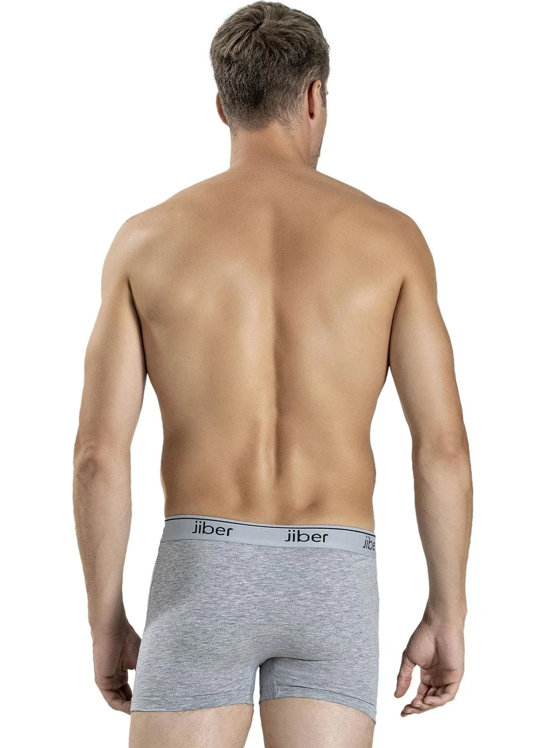 جيبر Men's Cotton Lycra Boxer 156 - 6 Pieces
