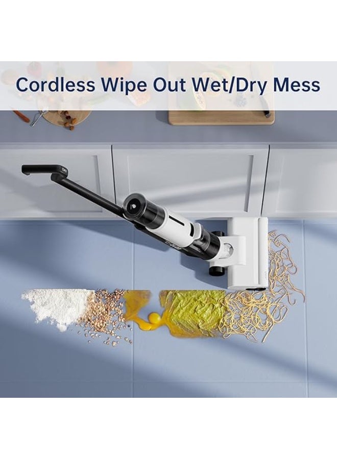 JONR ED12 Lite Wet Dry Vacuum Cleaner, Cordless Vacuum Mop with Self-Cleaning, 0.1” Edge Cleaning, Lightweight (7.7lbs), for Hard Floors & Pet Hair, Anti-Tangle Design - Image 2