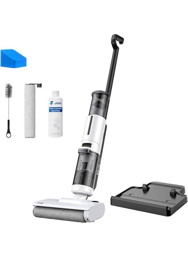 JONR ED12 Lite Wet Dry Vacuum Cleaner, Cordless Vacuum Mop with Self-Cleaning, 0.1” Edge Cleaning, Lightweight (7.7lbs), for Hard Floors & Pet Hair, Anti-Tangle Design - Image 1