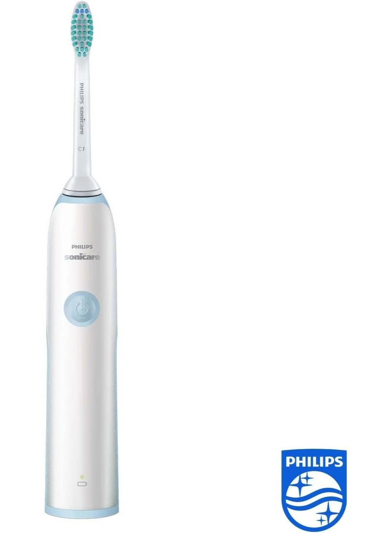 Philips Sonicare DailyClean 2100 Rechargeable Electric Toothbrush, Light Blue (UK 2-pin Bathroom Plug) - Image 5