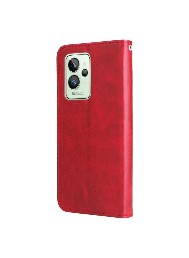 S-TOP Case For OPPO Realme GT2 Pro Fashion Calf Texture Zipper Horizontal Flip Leather Case - Image 3