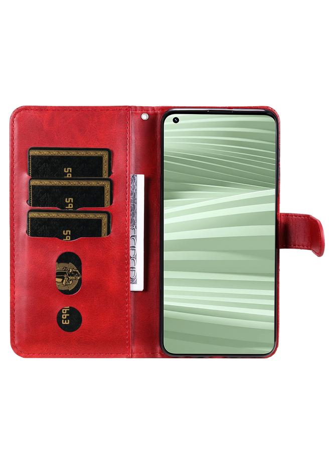 S-TOP Case For OPPO Realme GT2 Pro Fashion Calf Texture Zipper Horizontal Flip Leather Case - Image 5