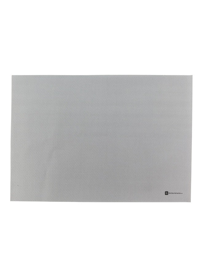 Restaurantware مفارش طاولة ورقية 20 بوصة × 14 بوصة، 1000 مفرش طاولة من ورق البناء الثقيل - قابلة لإعادة التدوير، مستطيلة، ورق رمادي، مفارش طاولة قابلة للتخلص، للحفلات والاحتفالات - Image 1