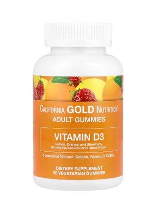 Vitamin D3 Chewable Sunshine Vitamin Tablets, Lemon, Orange and Strawberry, Regulate the Absorption of Calcium and Phosphorus, Supports Bone Health and Immunity, Suitable for Vegetarians, 1000 IU per Chewable Tablet - 90 Tablets - pzsku/ZB772C2DDAE1339C68014Z/45/_/1735520407/5de12e71-4230-4205-bf8e-fc90b0960eb6