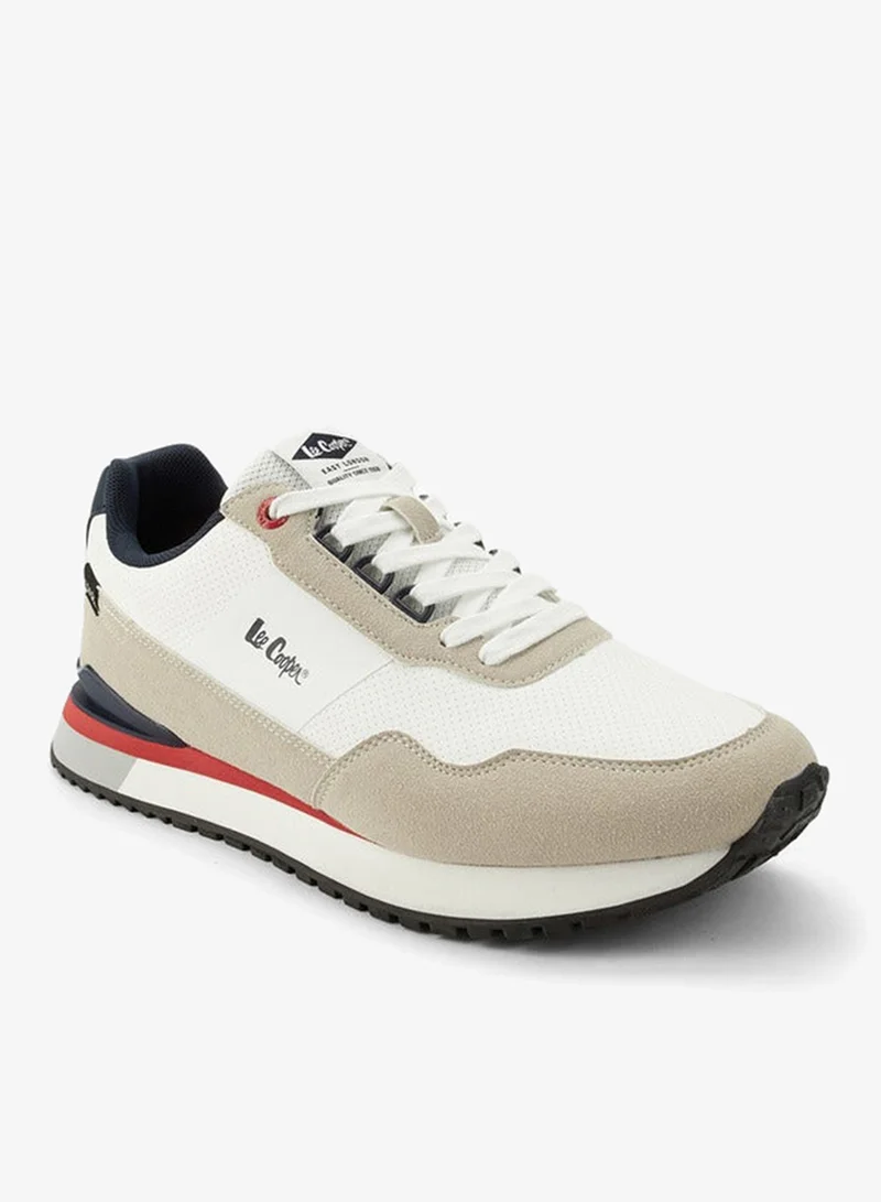 Men Lace-Up Ankle Sneakers