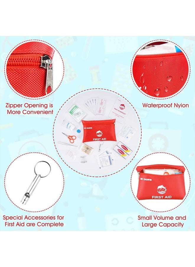 QIO CHUANG - Small Travel First Aid Kit - 87 Piece Clean, Treat and Protect Most Injuries,Ready for Emergency at Home, Outdoors, Car, Camping, Workplace, Hiking. - Image 1