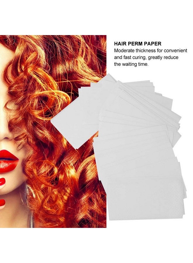 Zetiling 500Pcs Perm End Paper Hair Dye Paper Professional Salon Perm Paper Hot Cold Hair Curling Tissue Hairdressing Styling Tools For Salon Or Home Diy Hair Perming - Image 3