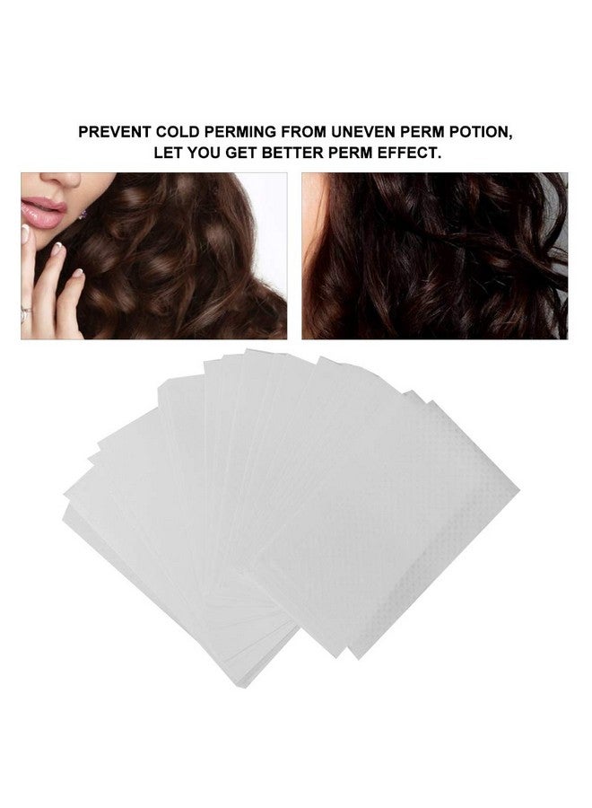 Zetiling 500Pcs Perm End Paper Hair Dye Paper Professional Salon Perm Paper Hot Cold Hair Curling Tissue Hairdressing Styling Tools For Salon Or Home Diy Hair Perming - Image 2