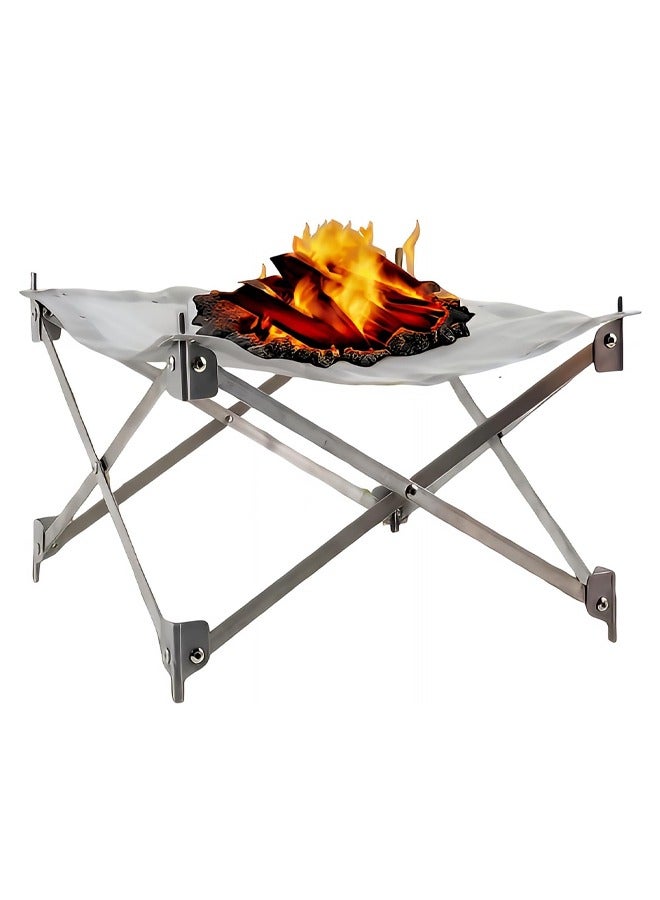 تايمي رف نار للتخييم والشوى القابل للطي مقاس 59 × 9 سم - Image 1