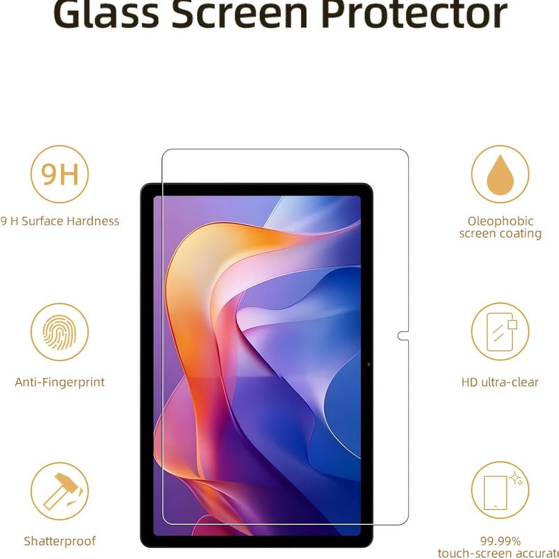 Tempered Glass Screen Protector Set Of 2 For Redmi Pad 2 11 Inch 2025 - Image 5